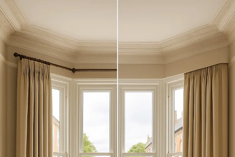 Curtain Tracks or Poles- Which Is Right for Your Home? Curtain Tracks or Poles- Which Is Right for Your Home?